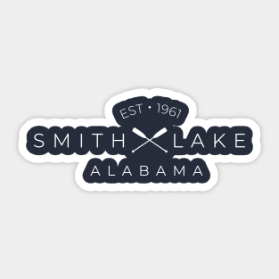 Smith Lake Alabama Tshirt Sticker